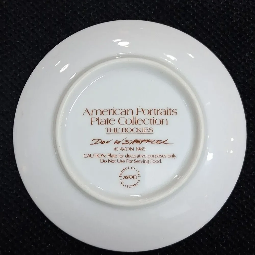 American Portraits‎ Plate collection - 5 pc. Avon 1985